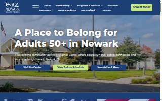 Newark Senior Center of Bear website
