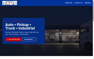 American Driver Training Academy website