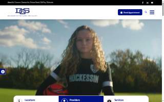 Delaware Orthopaedic Specialists of Brookside website