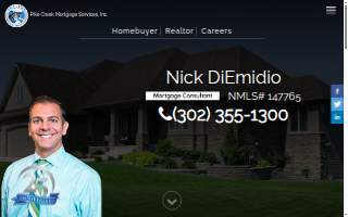Nicks Loans - Pike Creek Mortgage Services, Inc. website