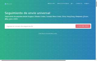 Parcels website