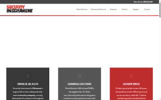 Security Instrument of Wilmington website