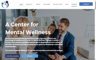A Center for Mental Wellness website