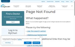 Bayhealth Cardiology, Dover website