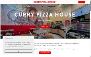 Curry Pizza House website