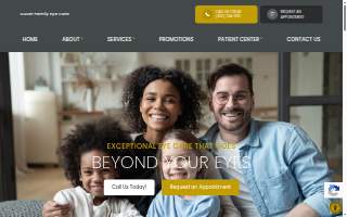 Dover Family Eye Care website