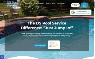 DS Pool Service website