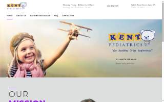 Kent Pediatrics website