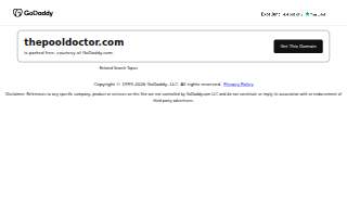 The Pool Doctor website