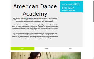 American Dance Academy website