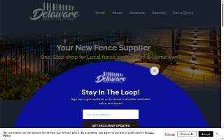 Delaware Fence Solutions LLC website