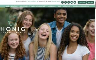 Honig Orthodontics: Newark Location website