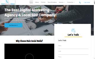 Main Social Media of Glasgow website