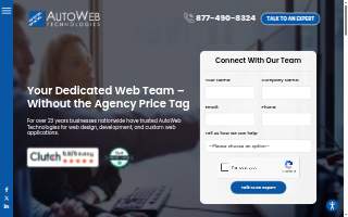 AutoWeb Technologies, Inc. website