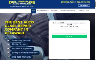 Delaware Auto Glass Llc website