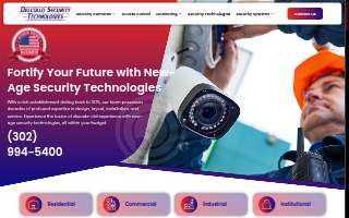 Delcollo Security Technologies website
