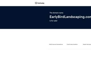 Earlybird Landscaping & Fencing website