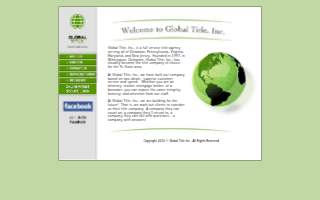 Global Title, Inc. website