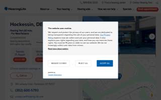 HearingLife of Hockessin DE website