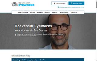 Hockessin Eyeworks website
