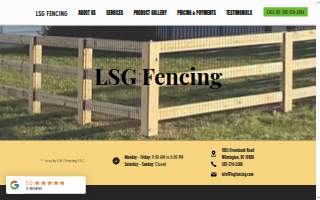 LSG Fencing LLC of Hockessin website