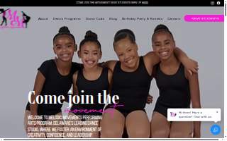 Melodic Movements Performing Arts Program Inc. website