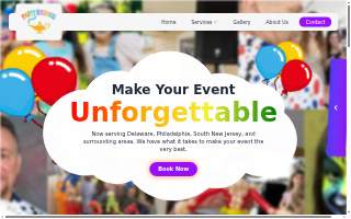 Party Business website