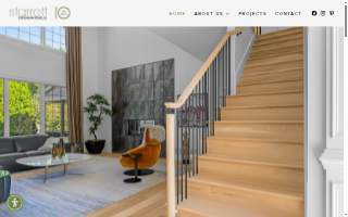 Starrett Design Build website