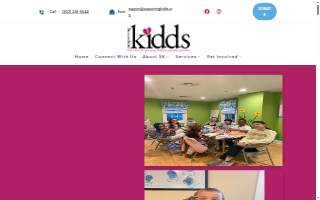 Supporting Kidds website
