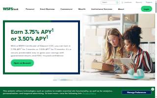 WSFS Bank website