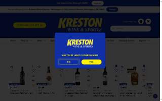 Kreston Wine & Spirits website