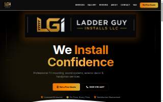 Ladder Guy Installs website