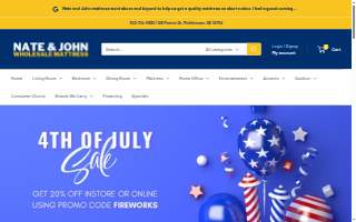 Nate & John Wholesale Mattress website