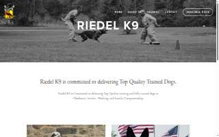 Riedel K9 website