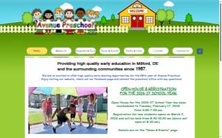 Avenue Preschool website