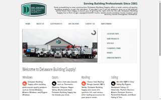 Delaware Building Supply website