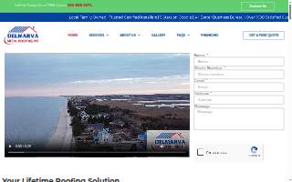Delmarva Metal Roofing website