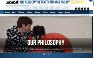 Academy of Dog Training and Agility website