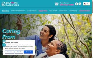 Delaware Caregivers website