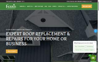 Ferris Home Improvements website