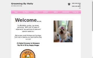 Grooming By Holly website