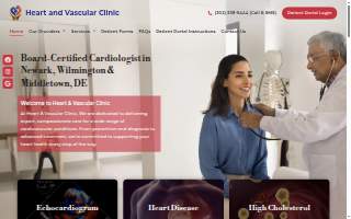 Heart & Vascular Clinic | Newark website
