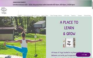 House of Yoga, LLC website