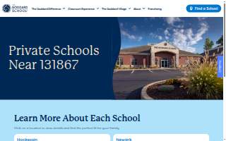 The Goddard School of Newark website