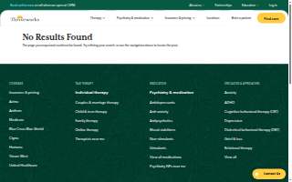 Thriveworks Counseling in Newark website