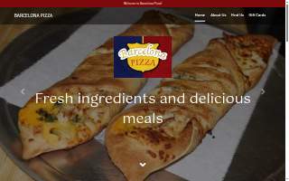 Barcelona Pizza Pike Creek website