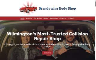 Brandywine Body Shop website