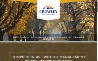 Crowley Wealth Management website
