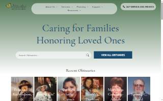 Nichols-Gilmore Funeral Home of Pike Creek website