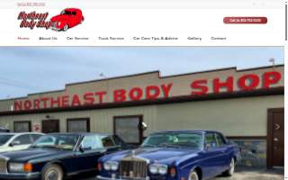 Northeast Body Shop of Pike Creek website